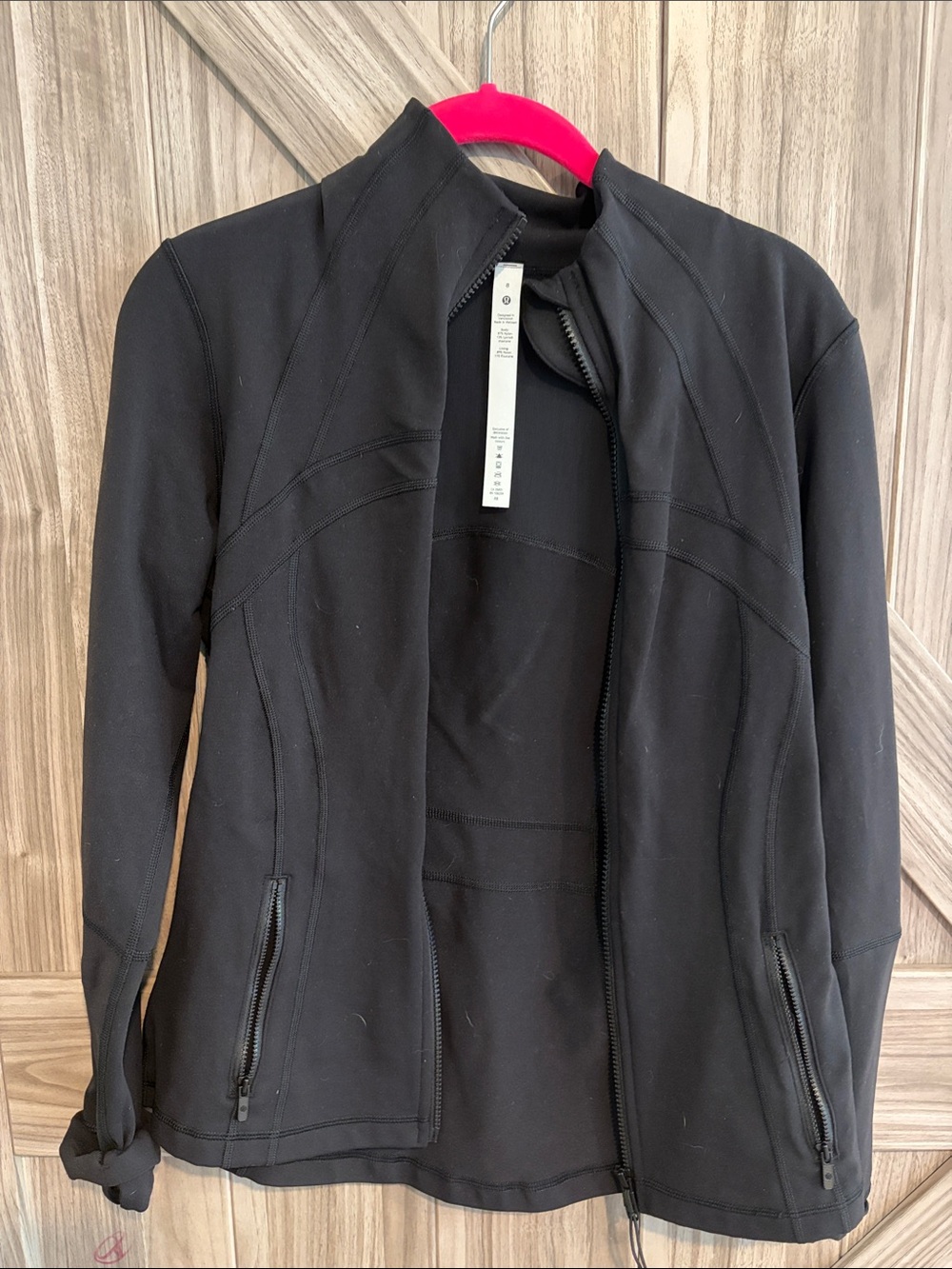 lululemon athletica Black Full-Zip Utility Jacket